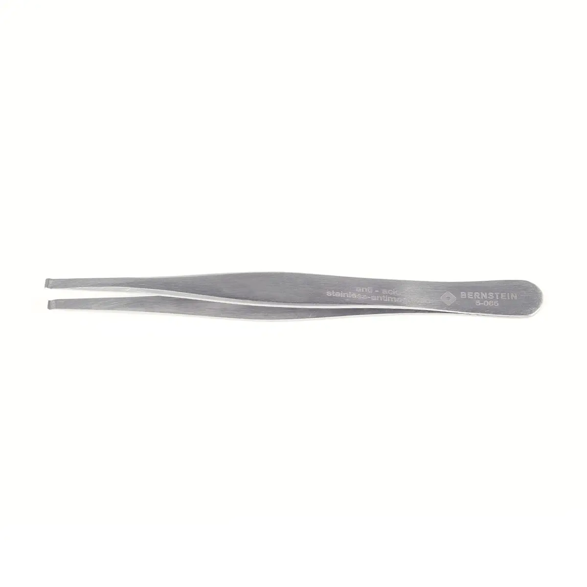 Produktfoto 1 von SMD Pinzette 120mm Form 50 Edelstahl Spitze Ø 0,8x3,0mm