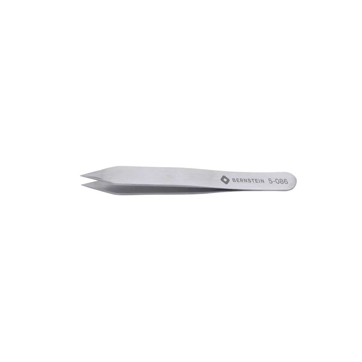 MINI Pinzette 90mm Form H Edelstahl, kurz breit