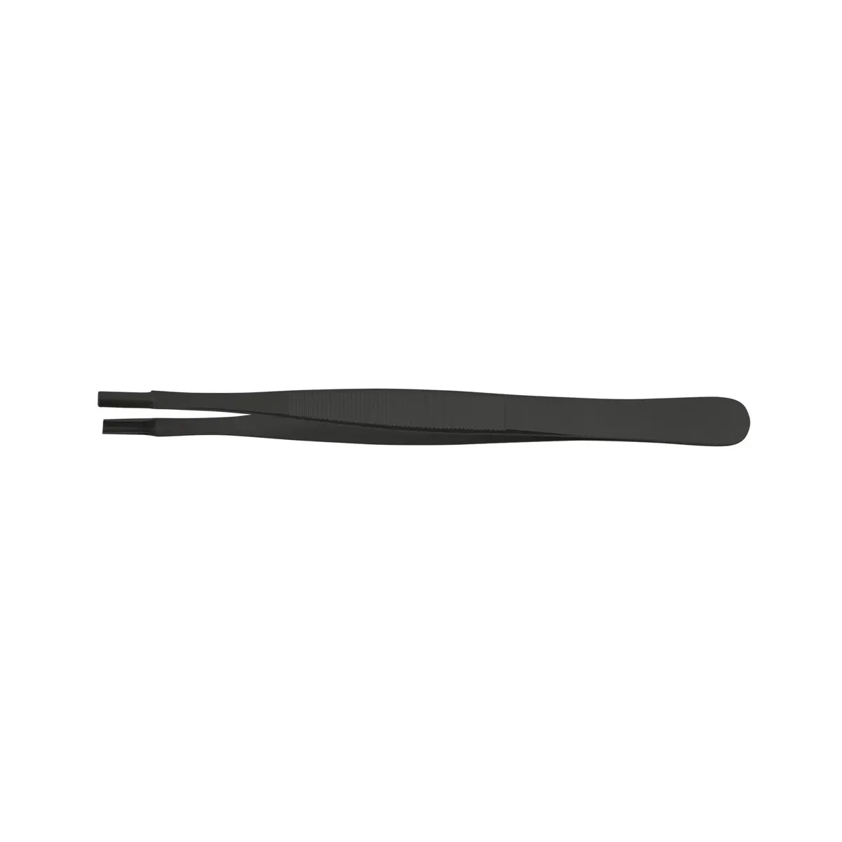 Produktfoto 1 von ESD Greif-Pinzette 125mm Form 55 Edelstahl langhohl Ø 2x10mm ableitfähig