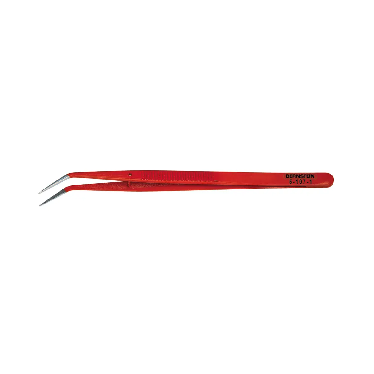 Produktfoto 1 von Anatomische Pinzette 150mm Form 22b mit Führungsstift gezahnt, lackiert