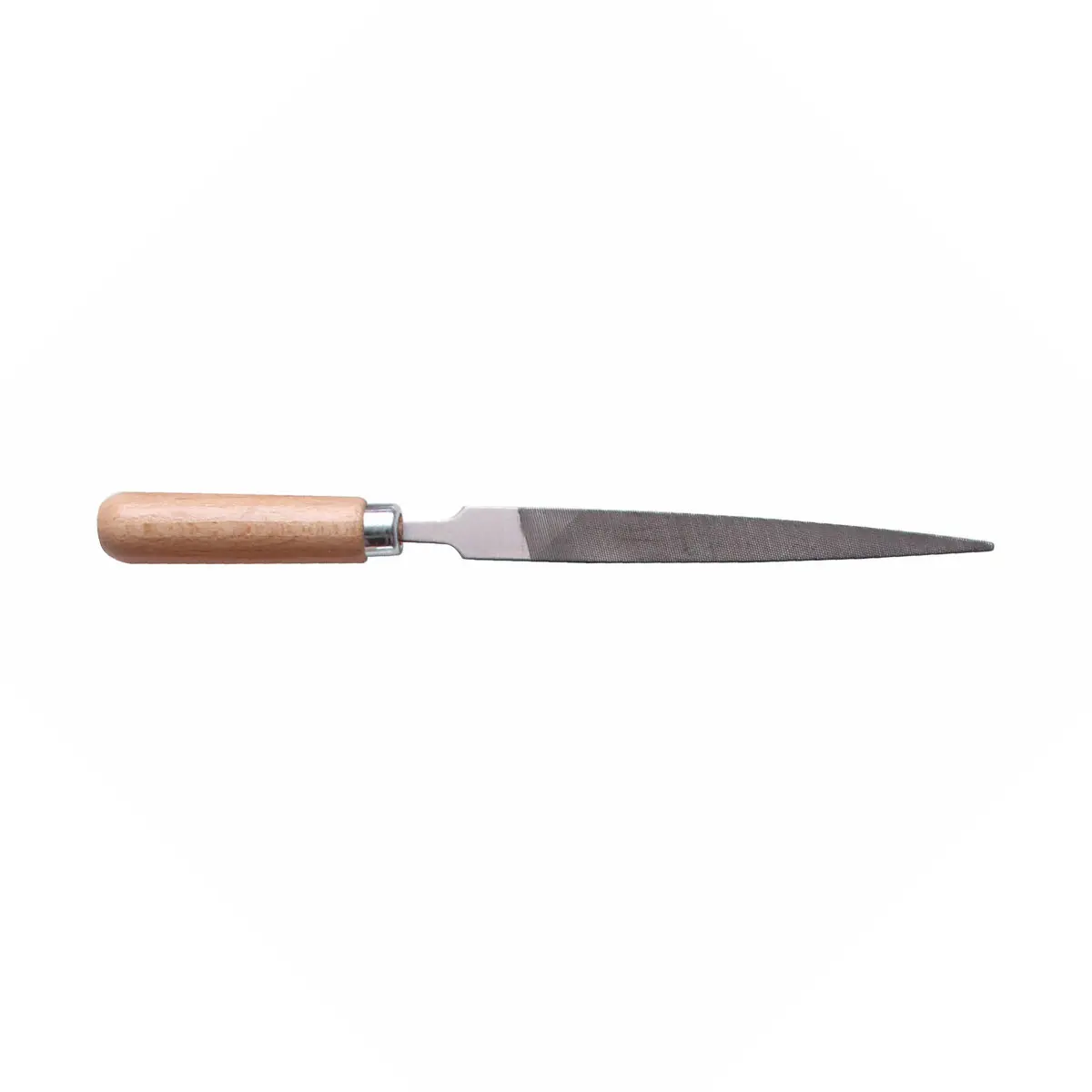 Produktfoto 1 von Schlüsselfeile 100mm flach-spitz Holzheft