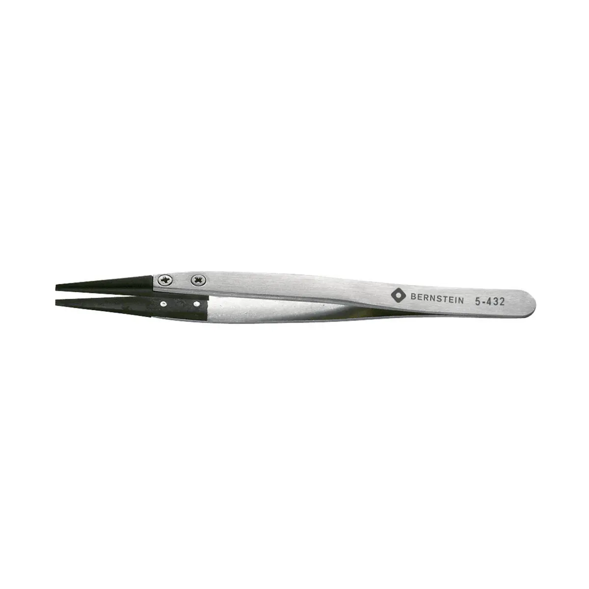 Produktfoto 1 von ESD Pinzette mit auswechselbaren Spitzen 2,0mm breit, leitend