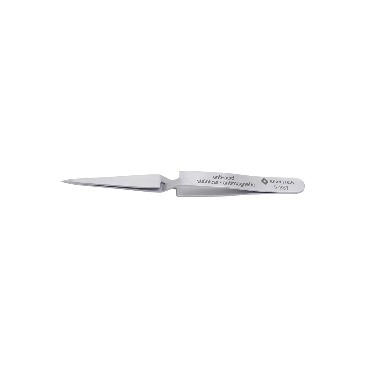 SMD Kreuzpinzette 125mm Form 31 Edelstahl selbsthaltend