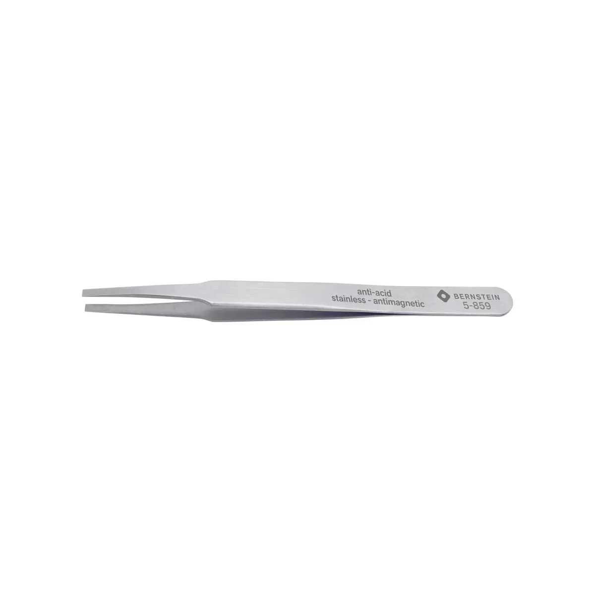 Produktfoto 1 von SMD Pinzette 125mm Form F Edelstahl