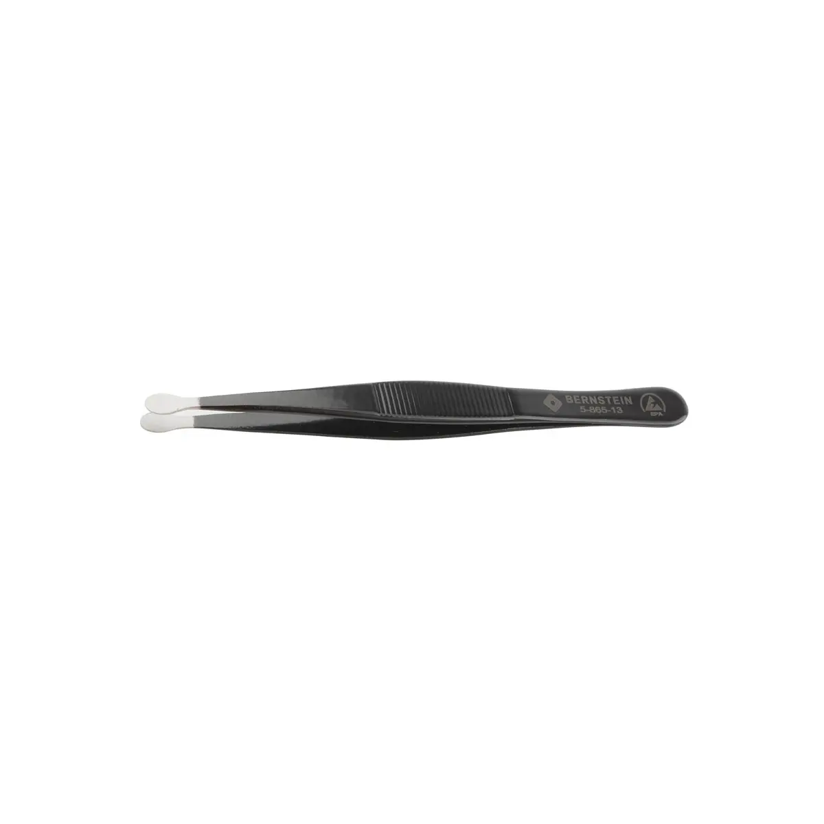 Produktfoto 1 von ESD SMD Pinzette 120mm Form 26 Löffel Edelstahl, ableitfähig
