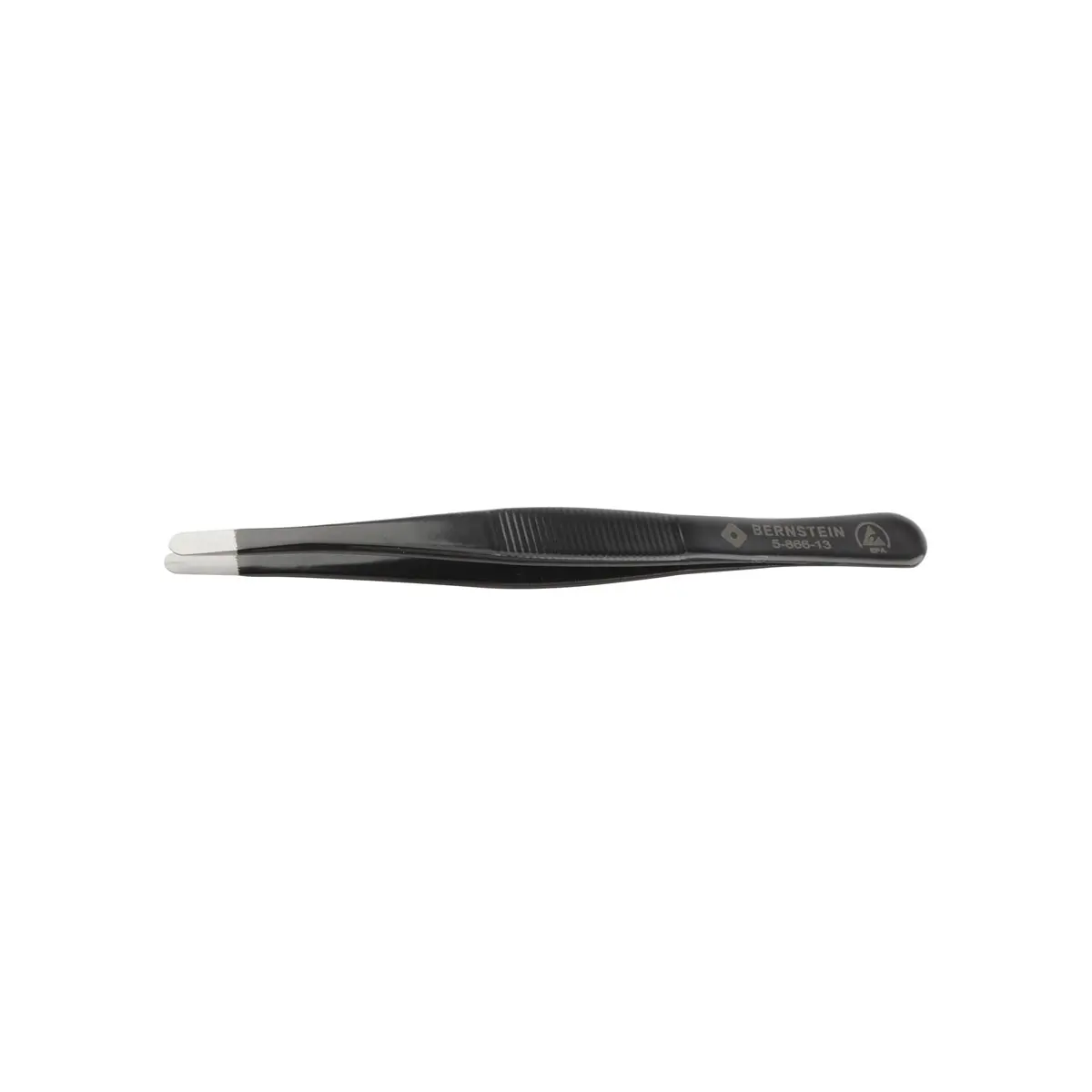 Produktfoto 1 von ESD SMD Pinzette 120mm Form 43 Edelstahl, ableitfähig