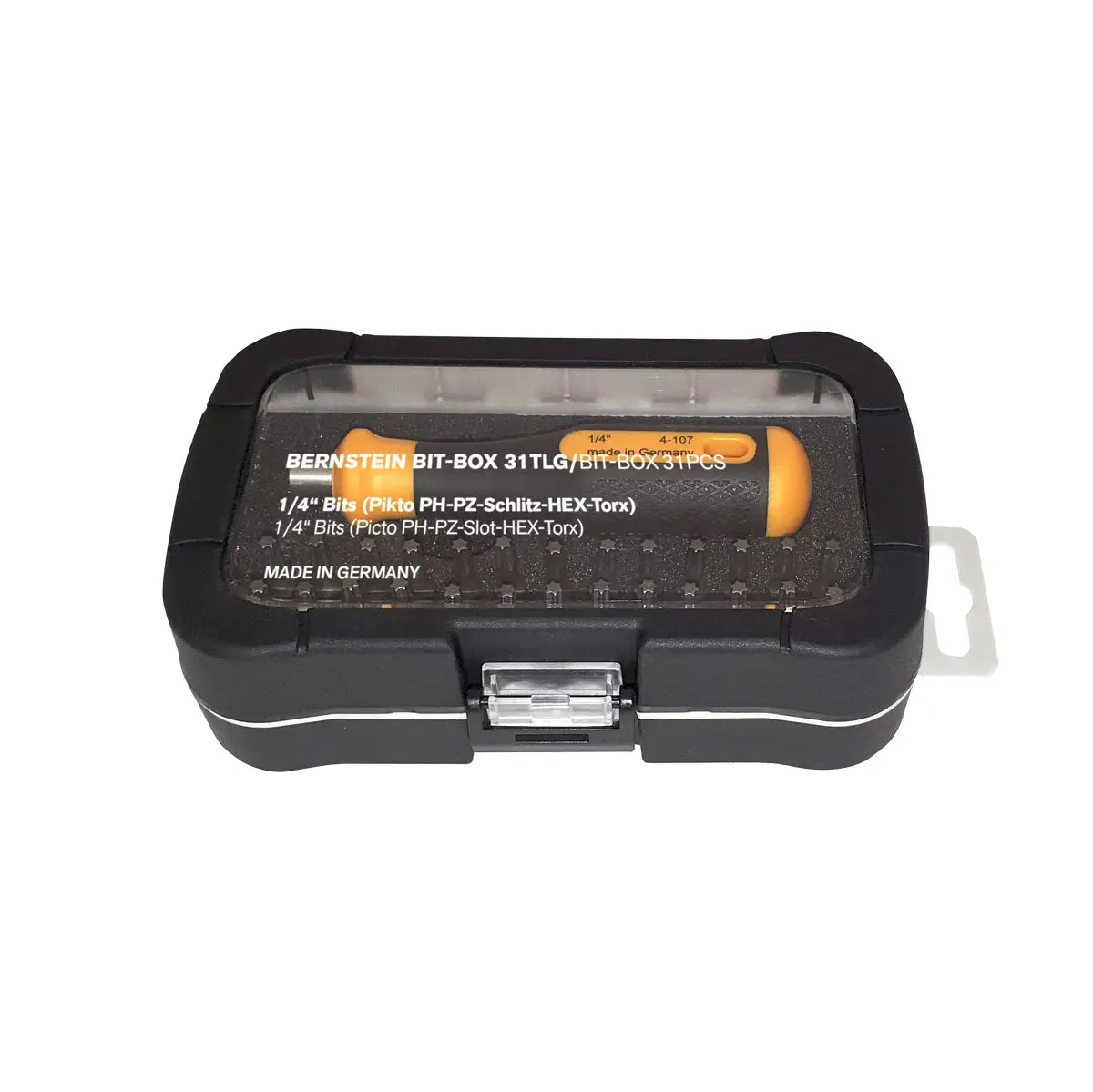 Produktfoto 1 von 1/4 Zoll Bit-Box 31 tlg