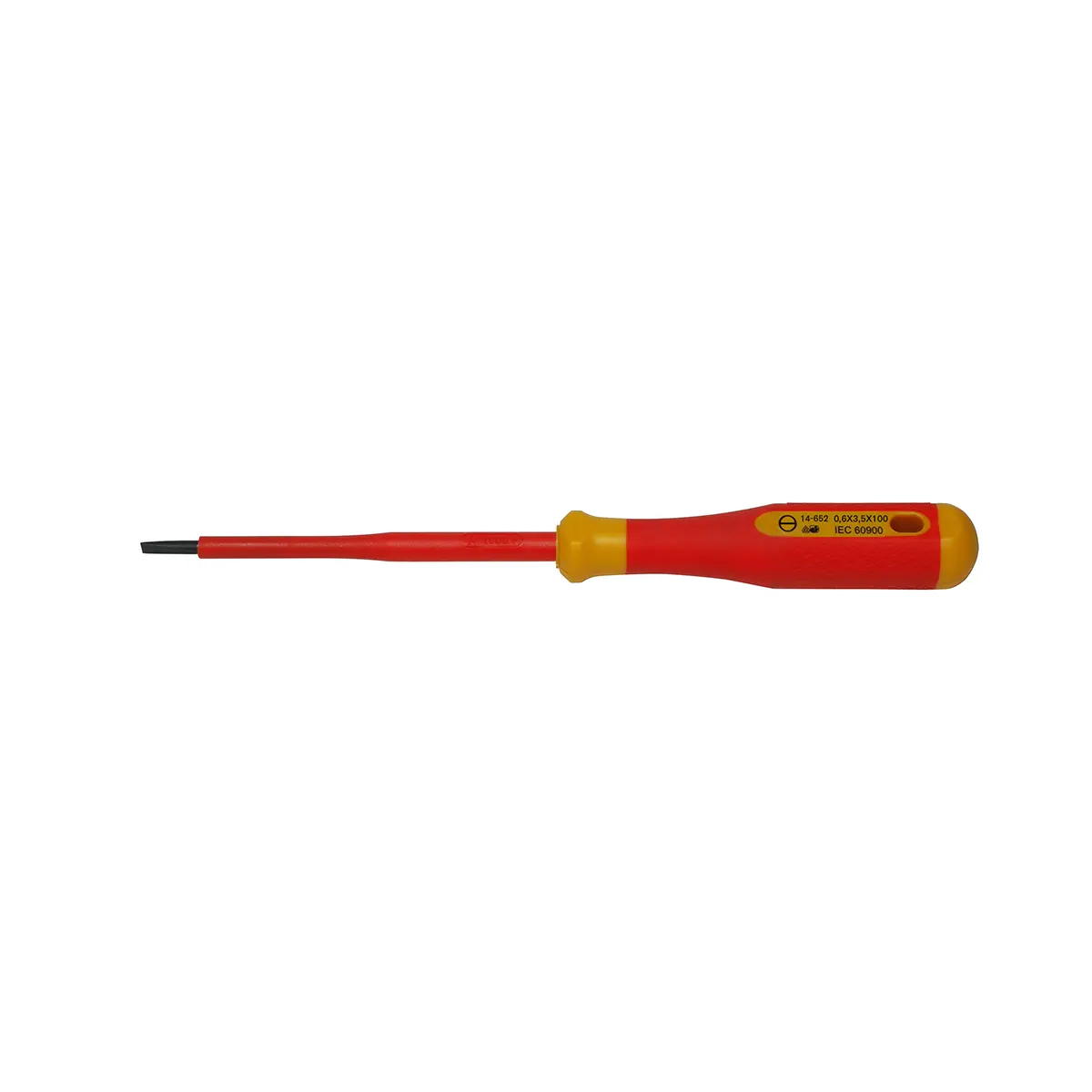 Produktfoto 1 von VDE Schraubendreher Schlitz Klinge 3,5x100mm
