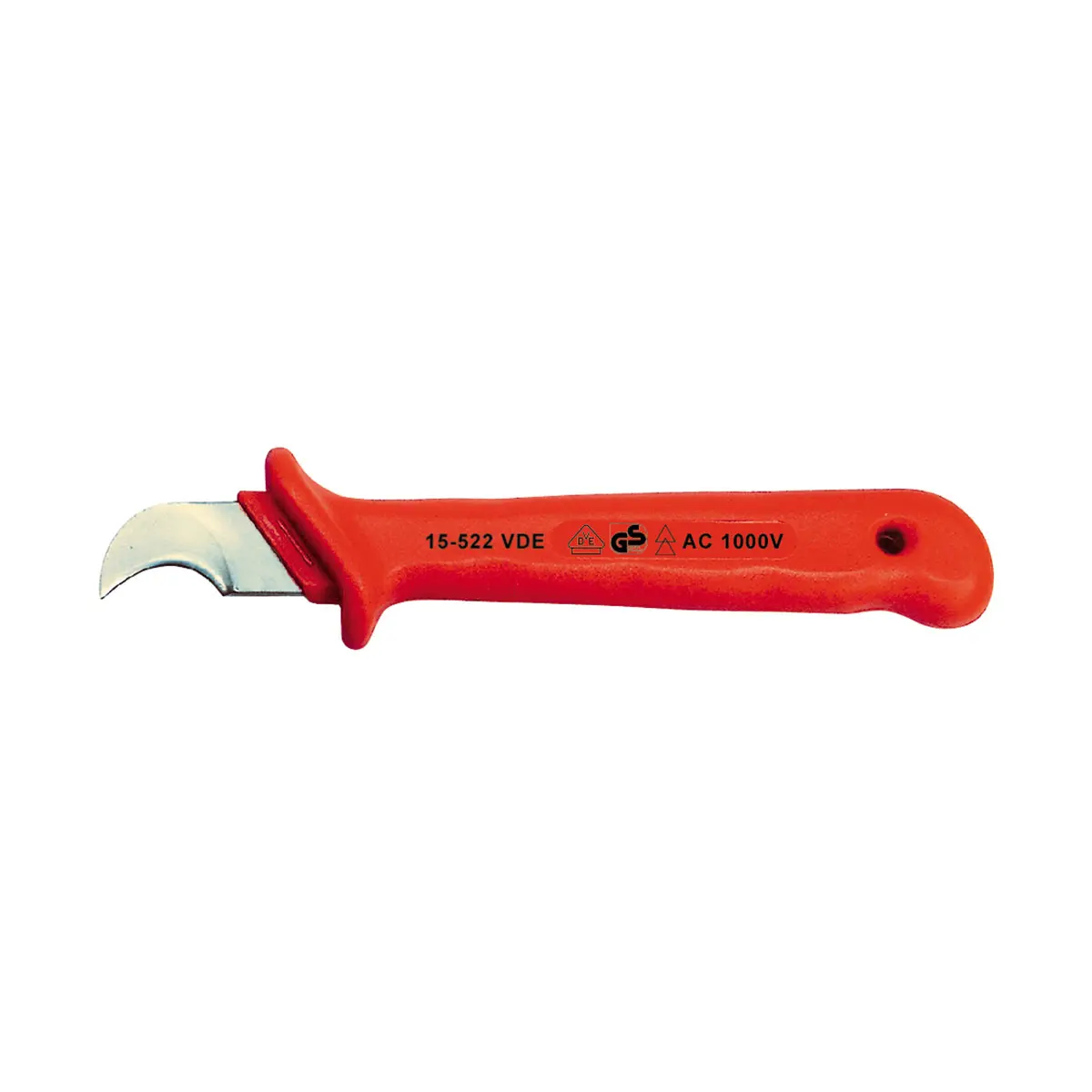 Produktfoto 1 von VDE Abmantelungsmesser mit Hakenklinge