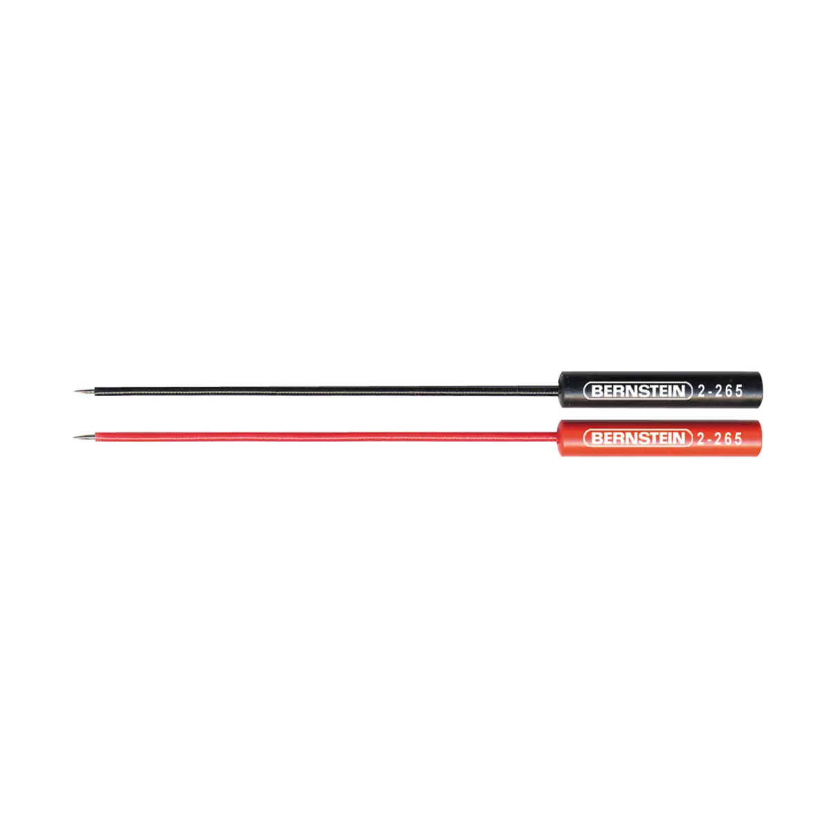 Produktfoto 1 von Prüfspitzen Klinge 1mm (rot+schwarz) PAAR