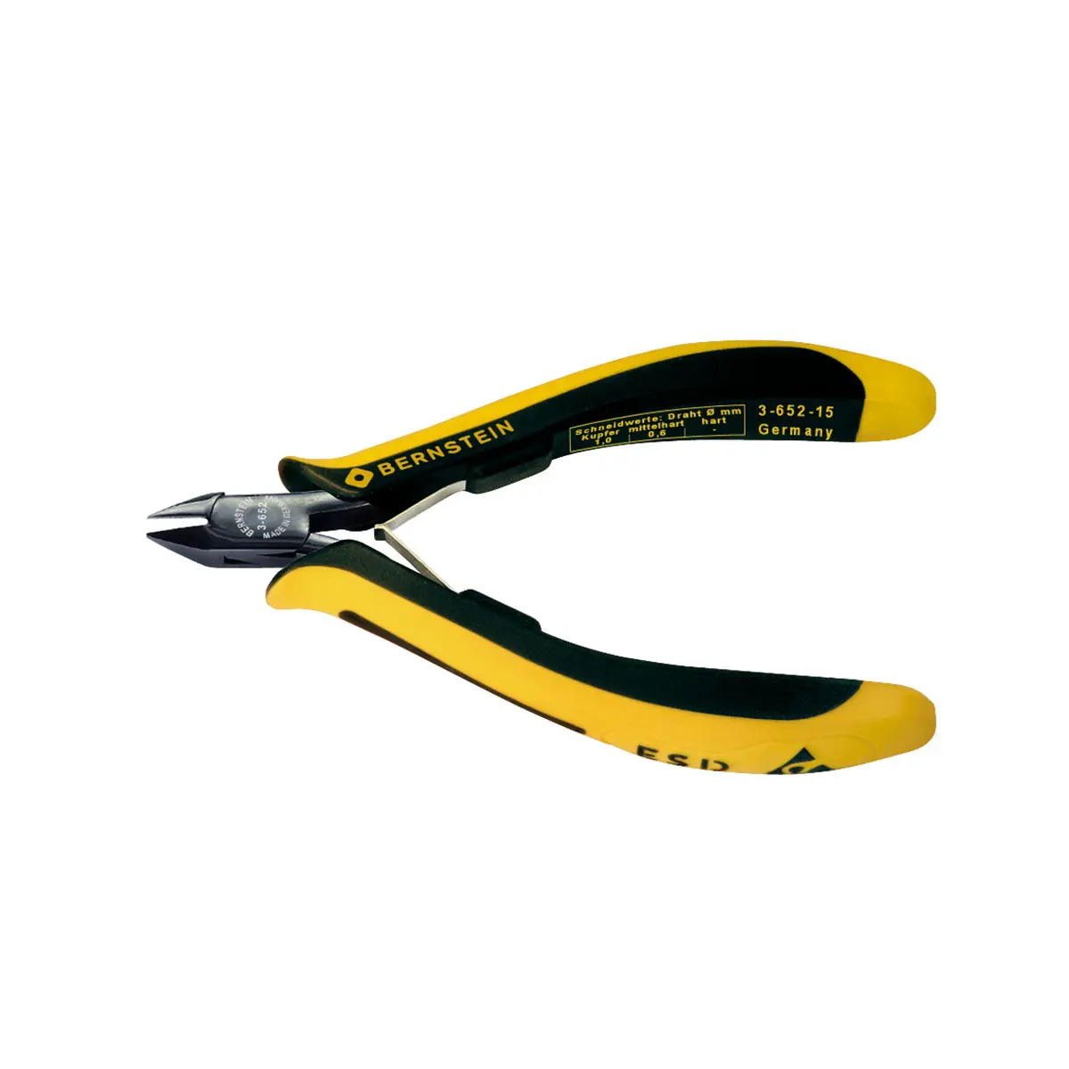 Produktfoto 1 von ESD Mini-Seitenschneider EUROline ableitfähig 120 mm Mini-Wate