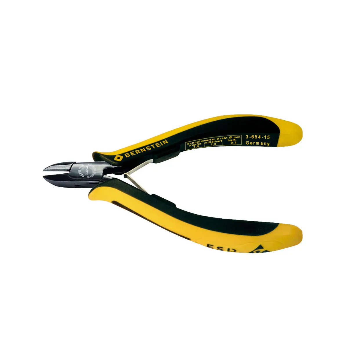 ESD Seitenschneider EUROline ableitfähig 125 mm mit Wate