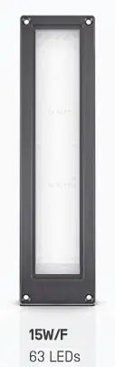 Produktfoto 1 von PLANONLIGHT LED 15W/F BLK