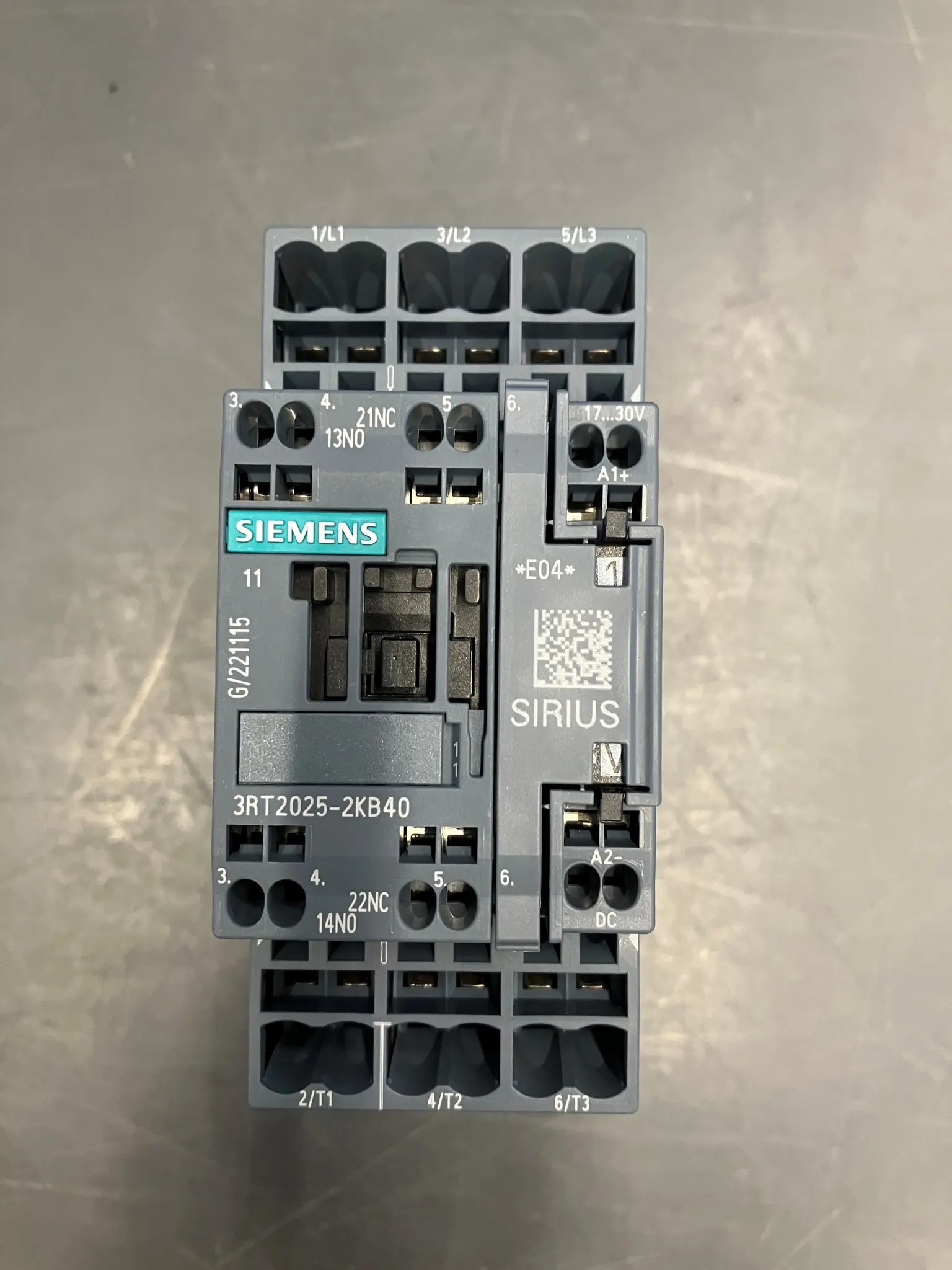 Produktfoto 1 von 3RT2025-2KB40 Leistungsschütz 7,5 kW / 400