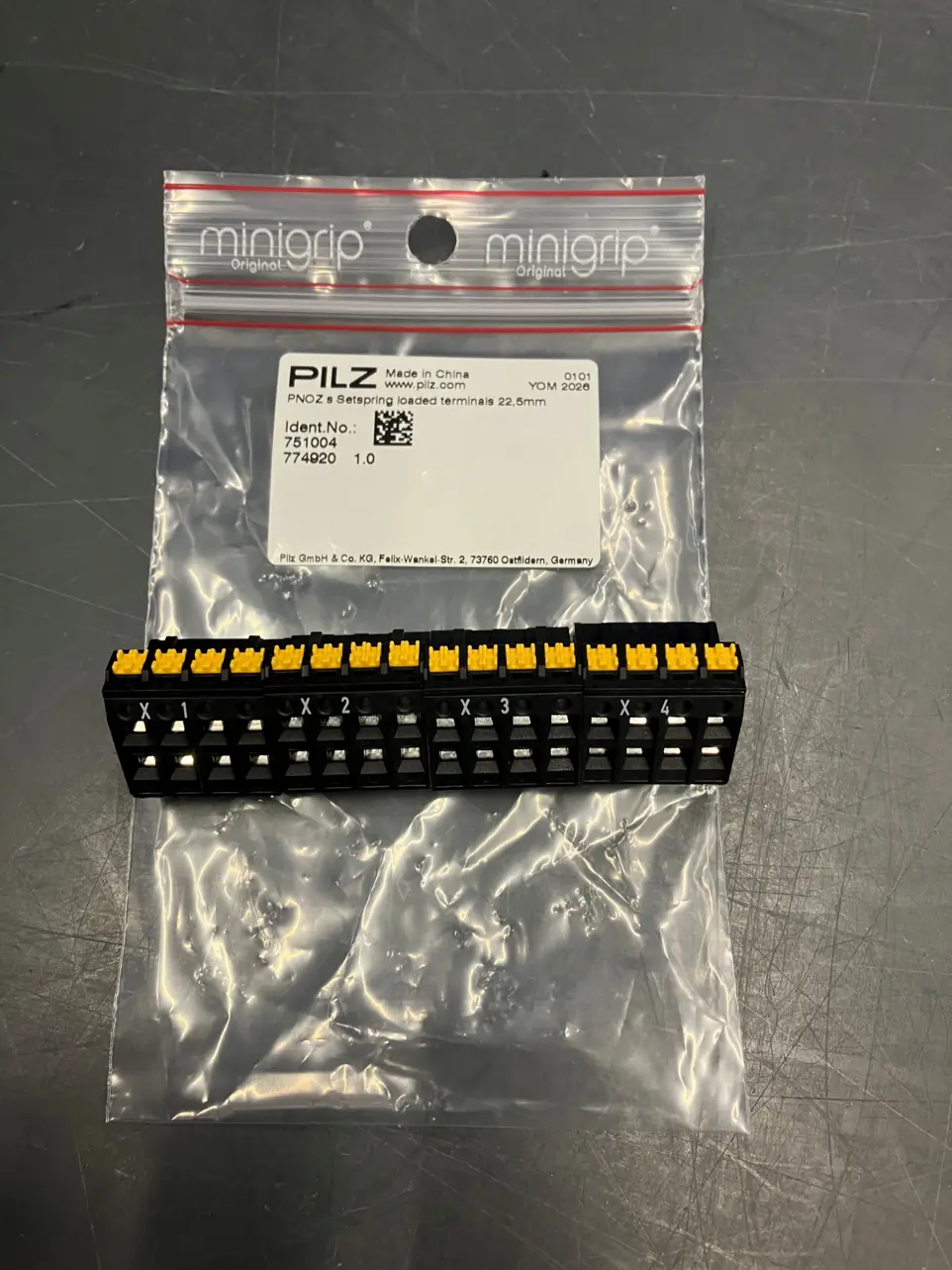 Produktfoto 1 von PNOZ s Setspring loaded terminals 22