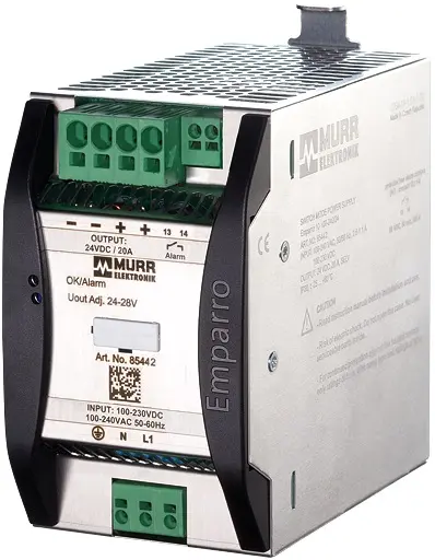 Produktfoto 1 von Schaltnetzteil Emparro 20A, 100- 240 V AC / 24-28 V DC