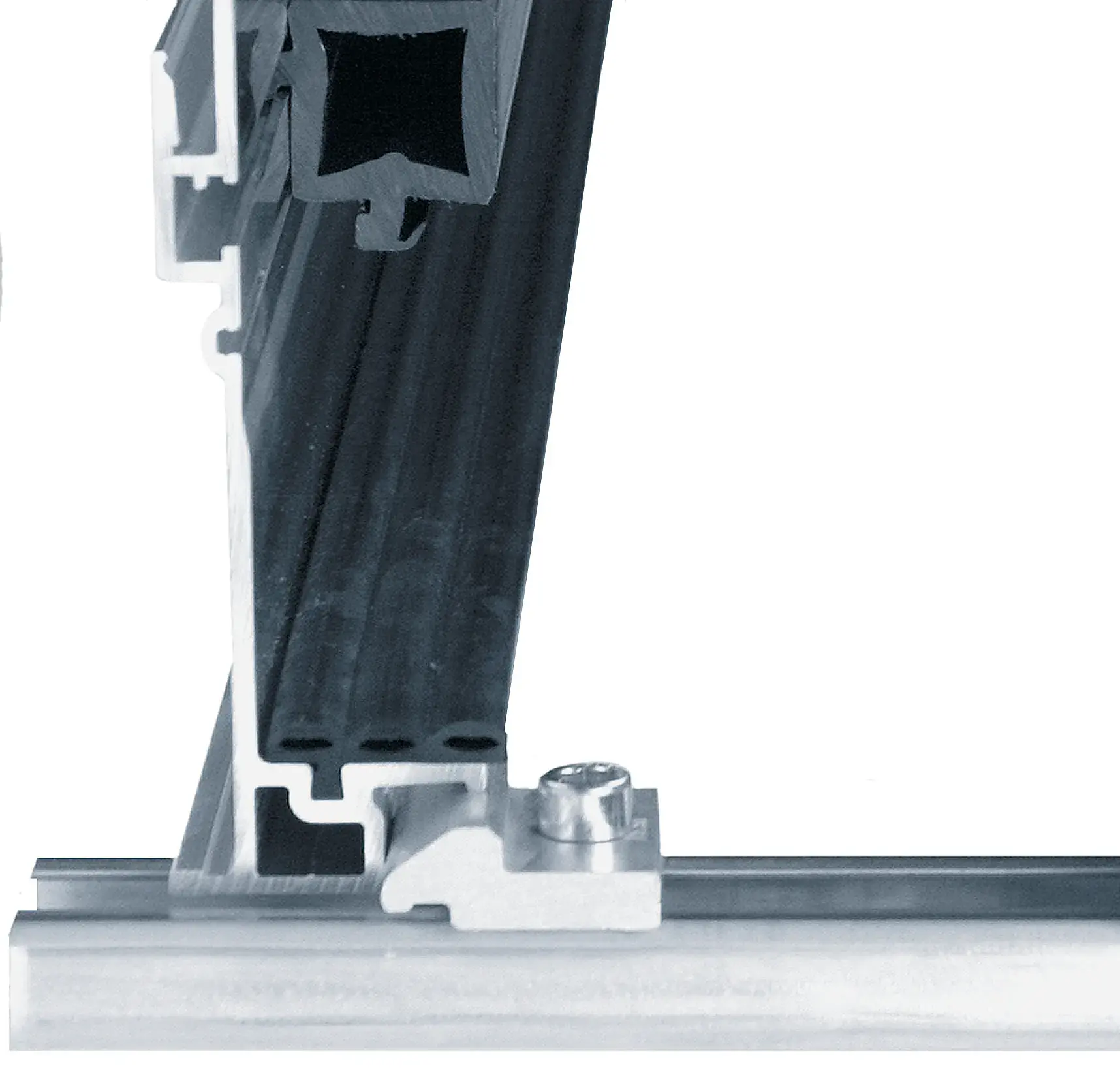 Produktfoto 1 von Super-Aluminium-Führungsrinne | 973.30.SL / 973.31.SL / 973.30.SLA / 973.31.SLH | Rinnenhöhe: 144 mm