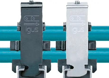Produktfoto 1 von Bügelschellen CFXL30 mit Breitem Fuß für erhöhte Haltekraft | Leitungsdurchmesser: 26 - 30 mm | Breite: 34 mm