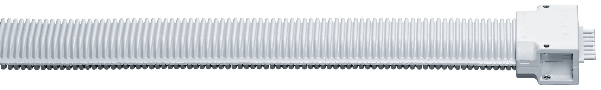 Produktfoto 1 von e-skin® Hybrid-Wellrohr SKY28 | Zweiteiliges Wellrohr mit Reißverschluss Öffnungsprinzip | Innenhöhe: 28 mm