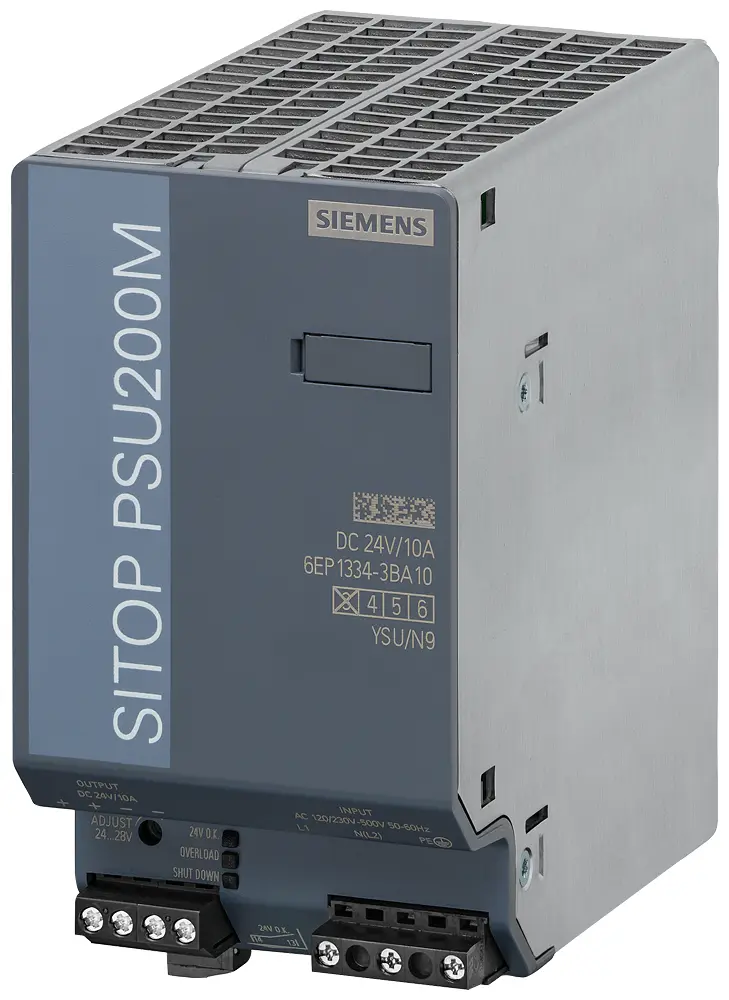 Produktfoto 1 von Siemens 6EP1334-3BA10 SITOP PSU100C 24V DC 10A Stabilized Power Supply