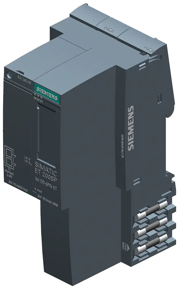 Produktfoto 1 von Siemens 6ES7155-6AA01-0BN0 SIMATIC ET 200SP PROFINET Interface Module IM 155-6PN ST