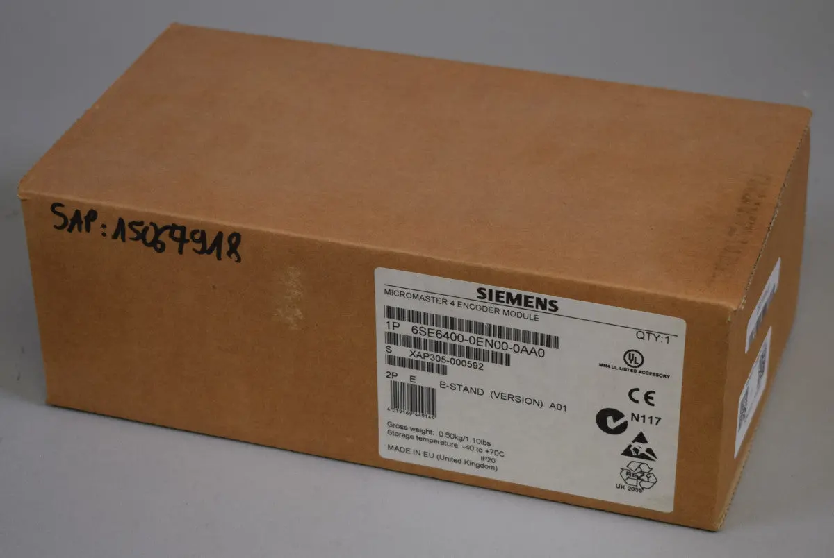 Produktfoto 1 von SIEMENS 6SE6400-0EN00-0AA0 auf Lager