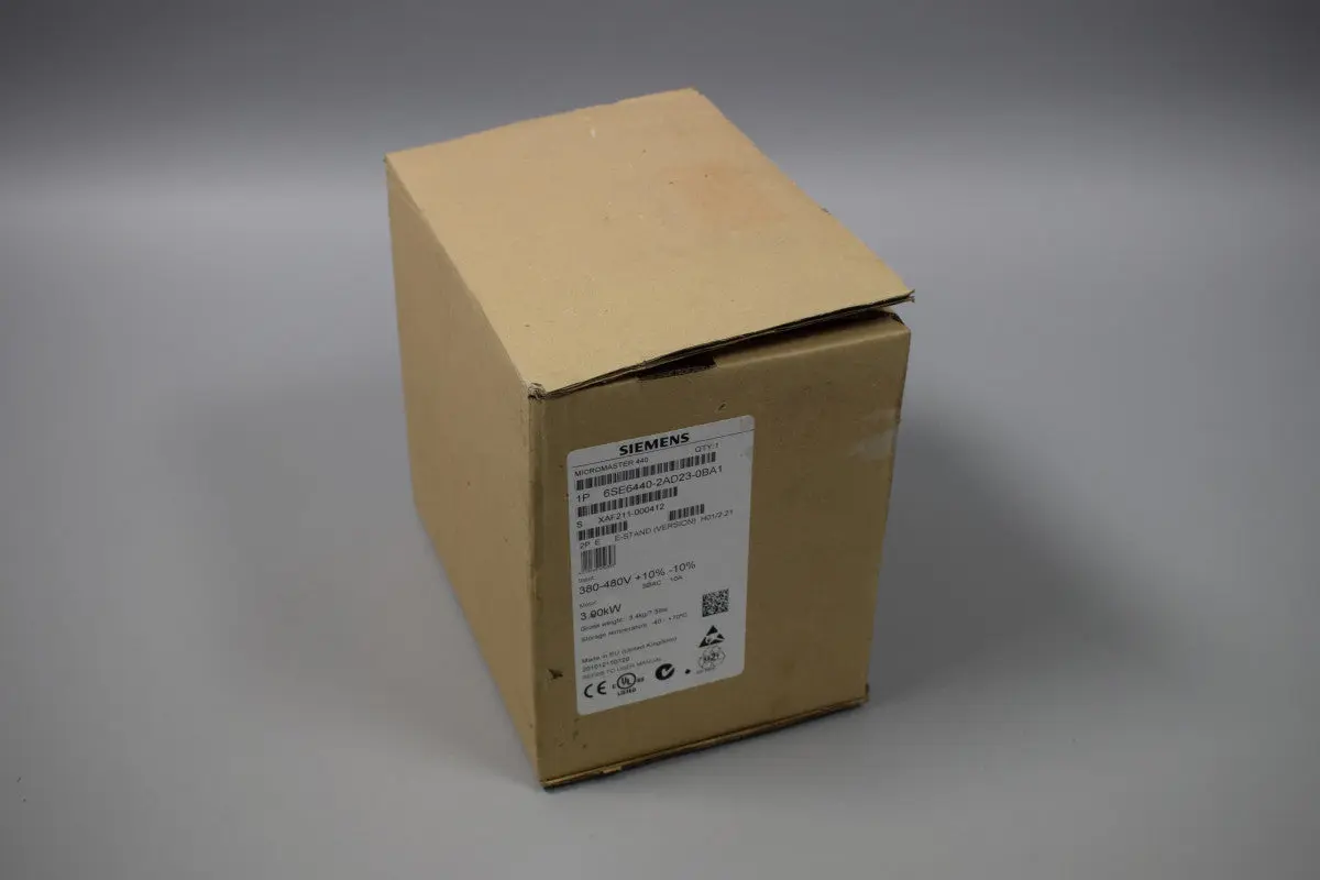 Produktfoto 1 von SIEMENS 6SE6440-2AD23-0BA1 auf Lager