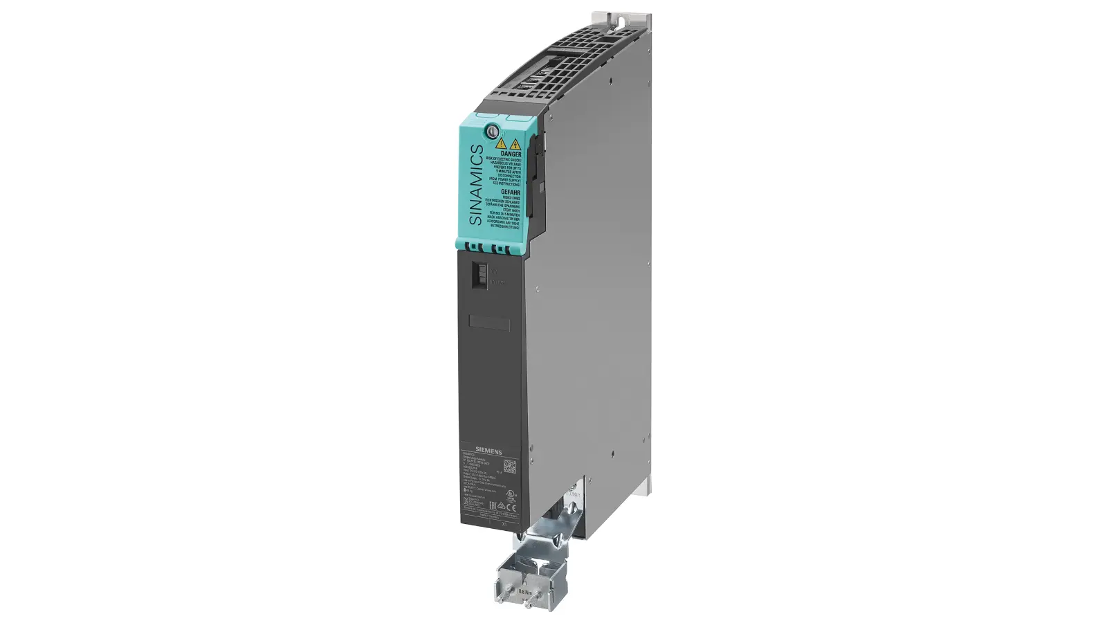 Produktfoto 1 von Siemens 6SL3120-1TE23-0AD0 SINAMICS S120 Double Motor Module 2x30 A