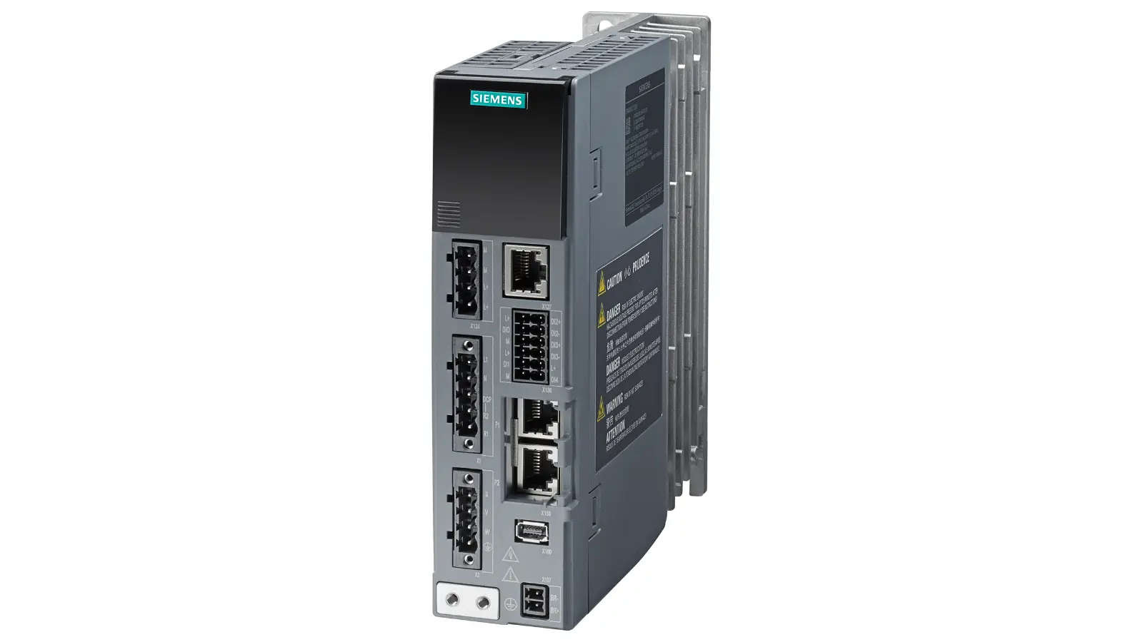 Produktfoto 1 von Siemens 6SL3210-5HB10-2UF0 SINAMICS V20 Frequency Inverter 0.12 kW 3AC 400V