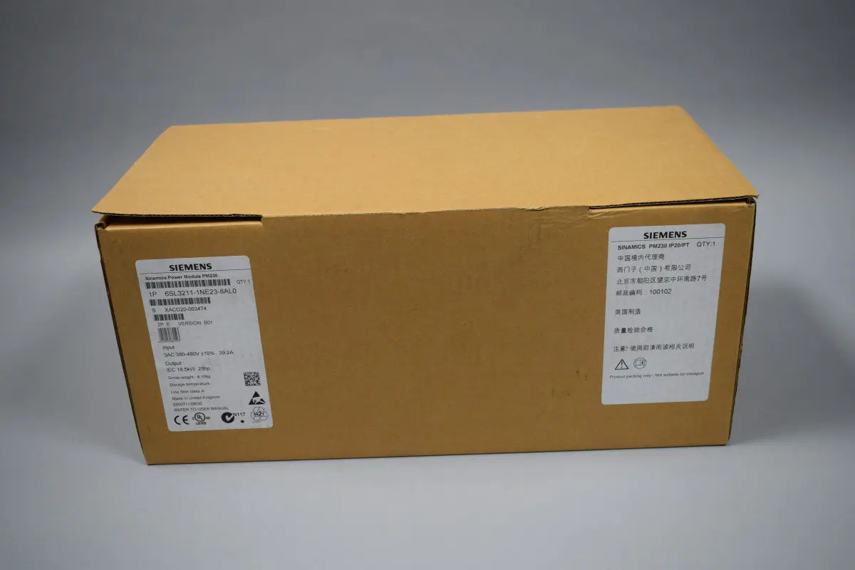 Produktfoto 1 von SIEMENS 6SL3211-1NE23-8AL0 auf Lager