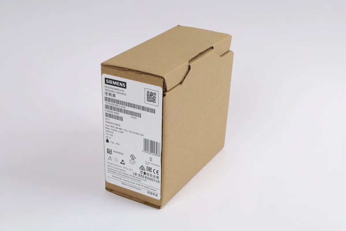 Produktfoto 1 von SIEMENS 6SL3224-0BE15-5UA0 auf Lager