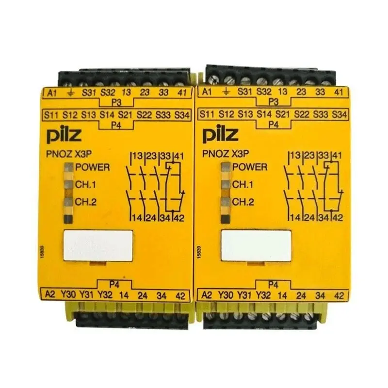 Produktfoto 1 von Pilz 777313 PNOZ X2 Safety Relay Module 24V AC/DC