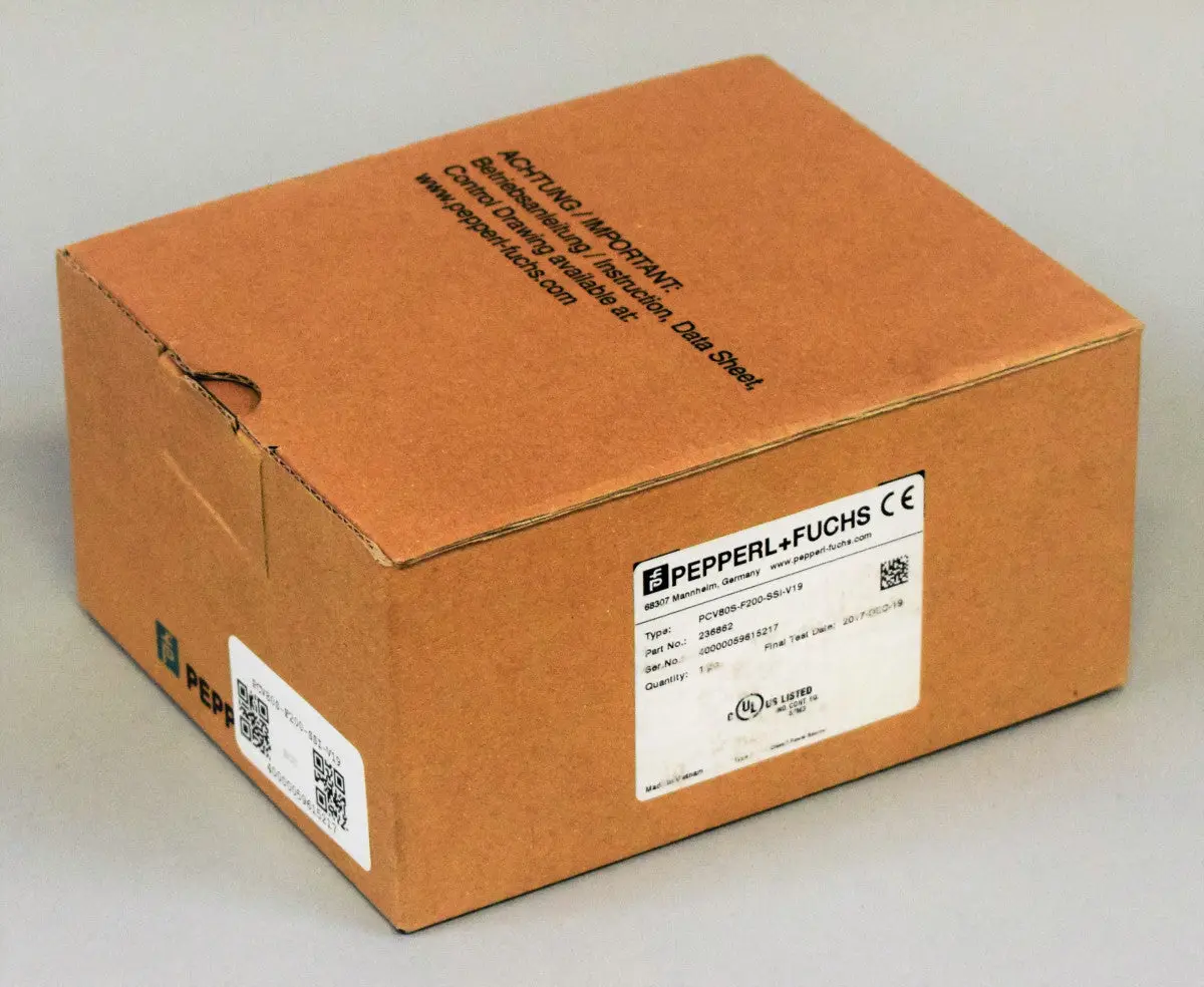 Produktfoto 1 von PEPPERLFUCHS PCV80S-F200-SSI-V19 auf Lager