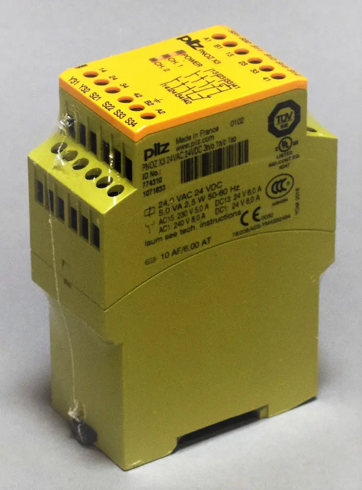 Produktfoto 1 von PILZ PNOZX324VAC24VDC3NO1NC1SO auf Lager