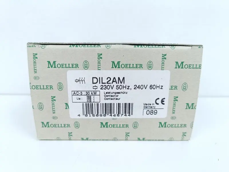 Produktfoto 1 von Moeller DIL2AM Leistungsschütz DIL 2AM 230V 50Hz 60Hz UNUSED & OVP