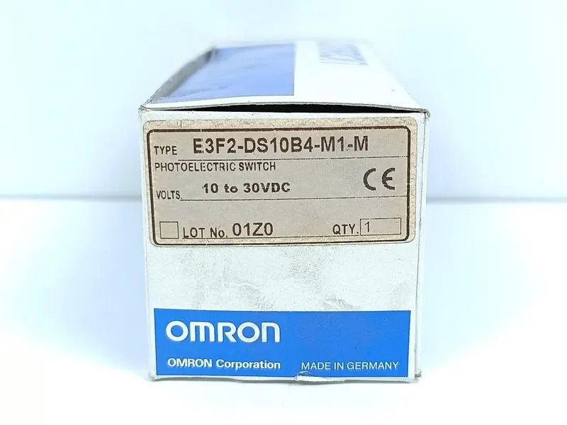 Produktfoto 1 von OMRON E2F2-DS10B4-M1-M 10 to 30 VDC Photoelectric Switch UNUSED & OVP