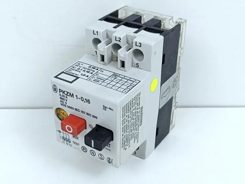 Produktfoto 1 von Moeller PKZM 1-0,16 Motorenschutzschalter PKZM1-0,16 TOP ZUSTAND