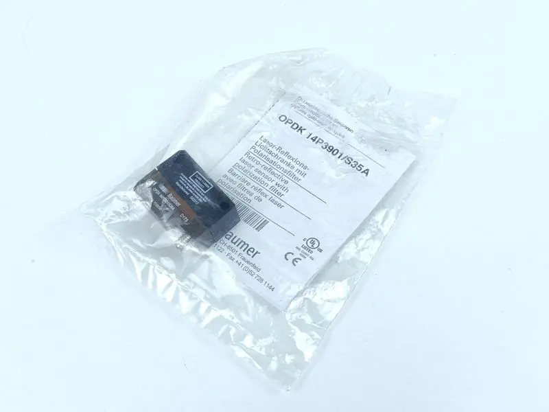 Produktfoto 1 von Baumer electric OPDK 14P3901/S35A LASER SENSOR OPDK14P3901/S35A UNUSED & OVP