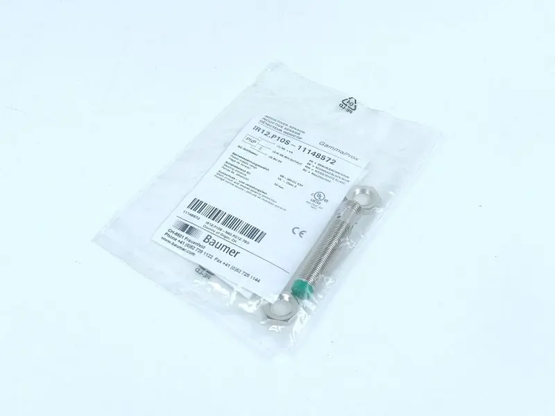 Produktfoto 1 von Baumer electric IR12.P10S-11148572 Induktiver Sensor IR12.P10S -11148572 OVP