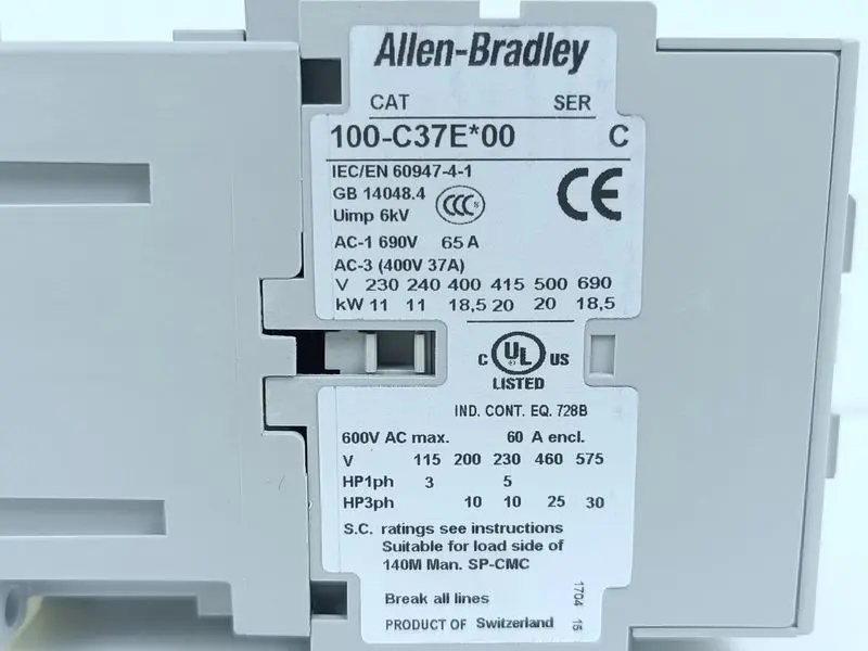 Produktfoto 1 von Allen-Bradley 100-C37EJ00 100-C37E*00 SER.C UNUSED & OVP