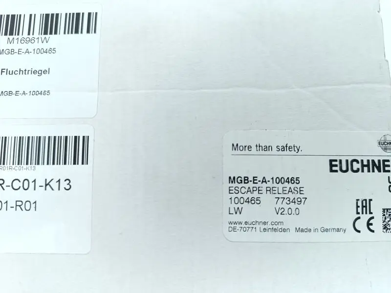 Produktfoto 1 von Euchner MGB-E-A-100465 Fluchtriegel OVP