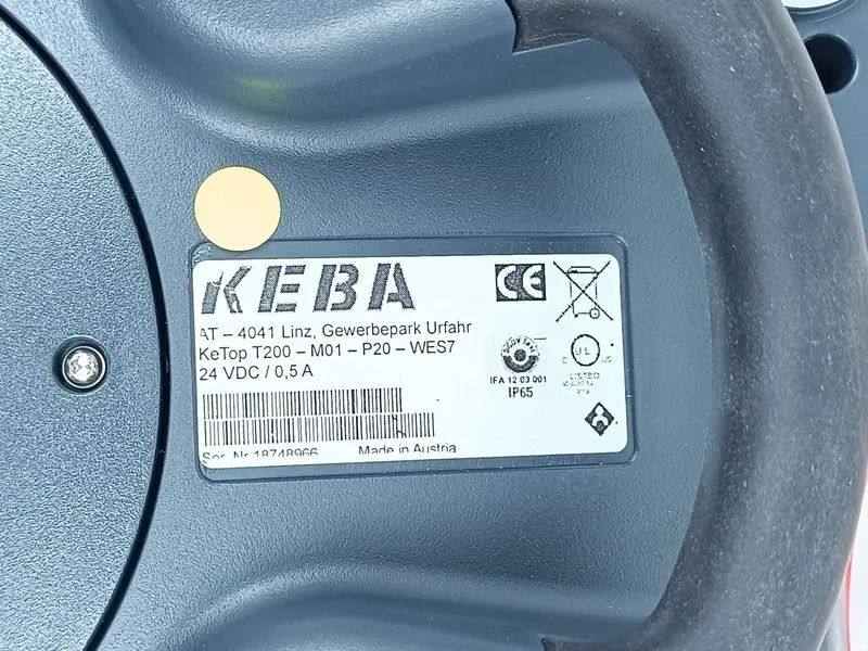 Produktfoto 1 von KEBA Teach Pendant KeTop T200-M01-P20-WES7 NEUWERTIG