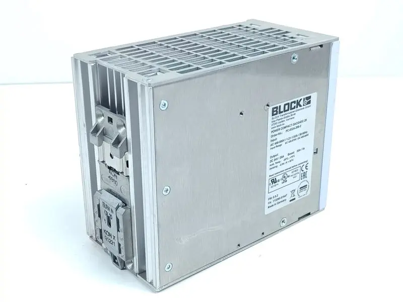 Block PC-0324-200-2  POWER COMPACT-3AC/24DC-20 TESTED & NEUWERTIG