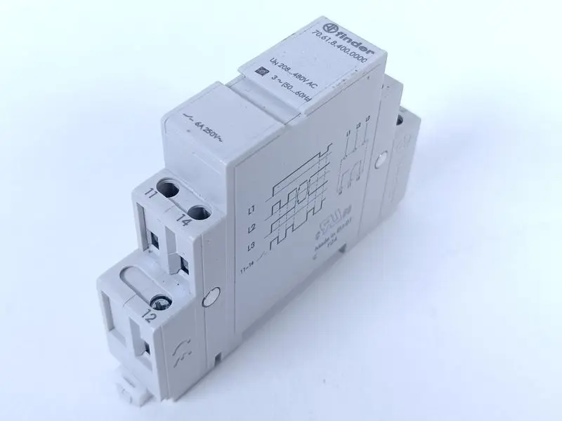 Finder 70.61.8.400.0000 Überwachungsrelais 6A 250V NEUWERTIG