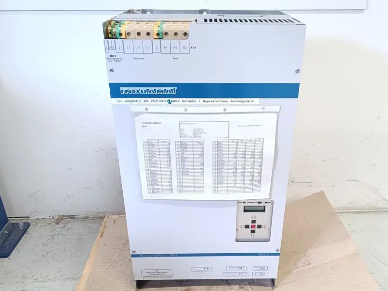 Produktfoto 1 von Rexroth Indramat RAC 3.5-150-460-A0I-W1-220 AC-Mainspindle Drive GEBRAUCHT