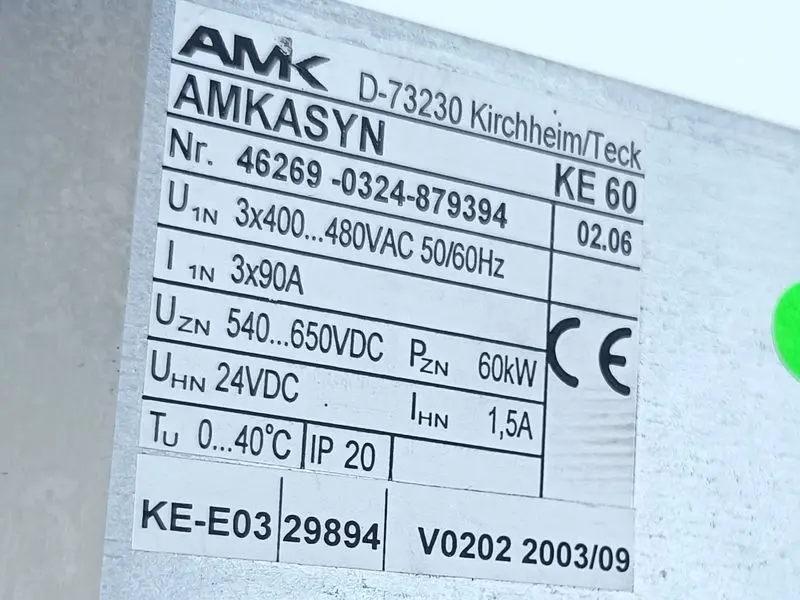 Produktfoto 1 von AMK AMKASYN KE 60 Power Supply KE60 Version: 02.06 TOP ZUSTAND & TESTED