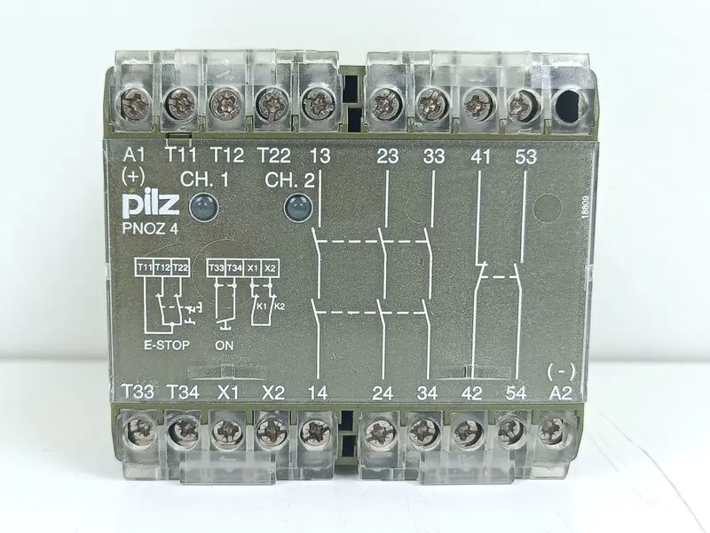 Produktfoto 1 von PILZ PNOZ X4 24VDC 3S1S10 ID No: 474995 TOP ZUSTAND