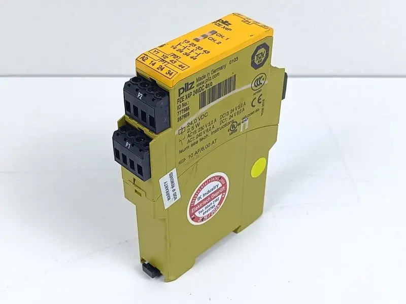 Produktfoto 1 von PILZ PZE X4P 24VDC 4n/o  ID No.: 777585 TESTED & TOP ZUSTAND