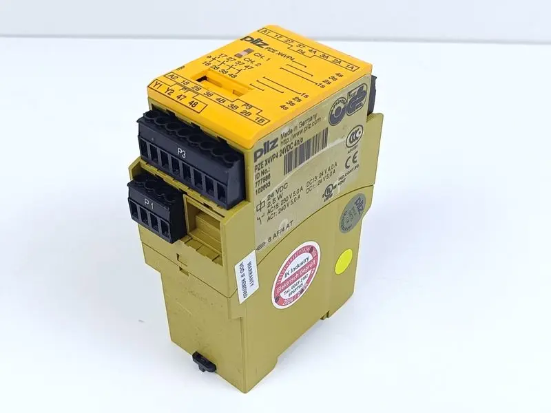 Produktfoto 1 von PILZ PZE X4VP4 24VDC 4n/o ID No: 777586 TESTED & TOP ZUSTAND