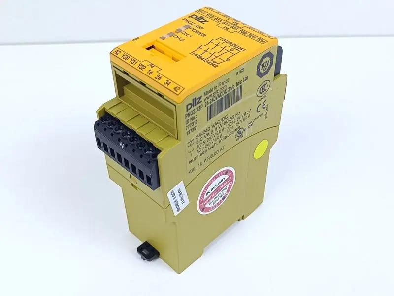 Produktfoto 1 von PILZ PNOZ X3P 24-240VACDC 3n/o 1n/c 1so ID No.: 787313 TESTED & TOP ZUSTAND